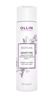 OLLIN, Шампунь энергетический против выпадения волос Energy Shampoo Anti Hair Loss, 250 мл