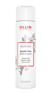 OLLIN, Шампунь для окрашенных волос "Яркость цвета", 250 мл