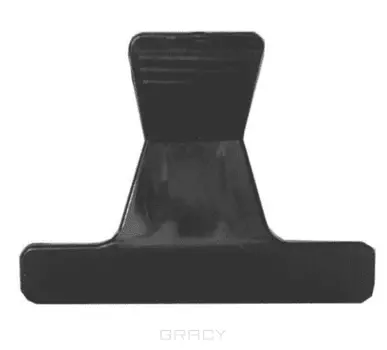 OLLIN, Зажимы Бабочка, 12 шт (2 вида), 12 шт, 60 мм