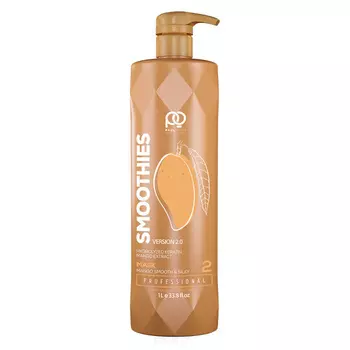 Paul Oscar, Состав для кератинового выпрямления интенсивный реконструктор Smoothie Smooth &amp; Silky Mango Mask, 500 мл
