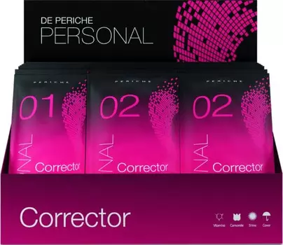 Periche, Гель-корректор Ice Blonde Фаза 01 Corrector (18 мл) + Фаза 02 Activator (45 мл), 18 мл + 45 мл