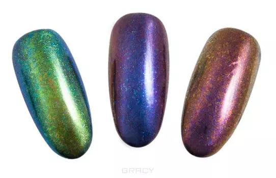 Planet Nails, Втирка для ногтей "Хлопья хамелеон", 0,3 гр Планет Нейлс, цвета в ассортименте