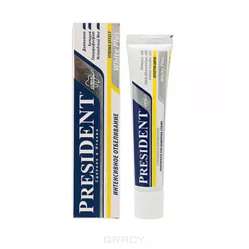 President, Паста зубная White Plus, 30 мл