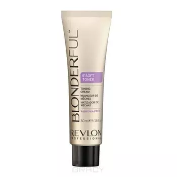 Revlon Professional, 5-минутная тонирующая краска для мелирования без аммиака Professional Blonderful Soft Toner, 50 мл (4 оттенка), 50 мл, 10.01 Экстра Светлый натуральный Пепельный Блондин
