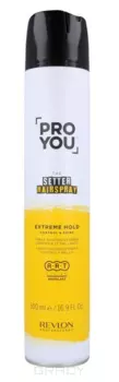 Revlon Professional, Лак экстремальная стойкость для фиксации и блеска Pro You Setter Extreme Hold Control &amp; Shine, 500 мл