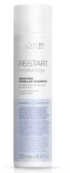 Revlon Professional, Мицеллярный шампунь для нормальных и сухих волос ReStart Hydration Moisture Micellar Shampoo, 250 мл