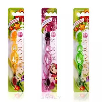 ROCS, Зубная щетка Kids от 3 до 7 лет для детей, 1 шт