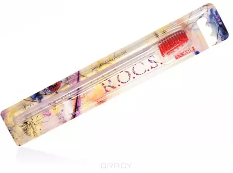 ROCS, Зубная щетка Модельная средняя, 1 шт