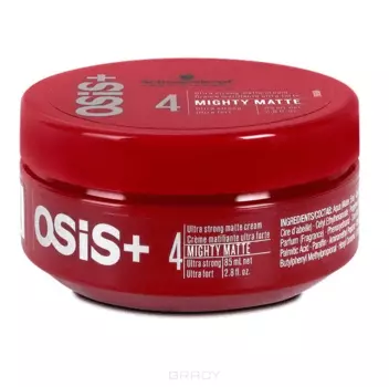 Schwarzkopf Professional, Ультрасильный матирующий крем для волос Mighty Matte, 85 мл