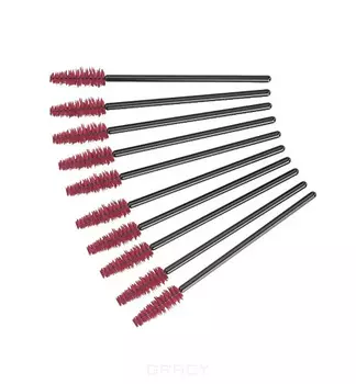 Sexy Brow Henna, Щеточки для ресниц и бровей одноразовые черные, 10 шт