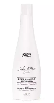 Shot, Шампунь от желтизны волос, 250 мл