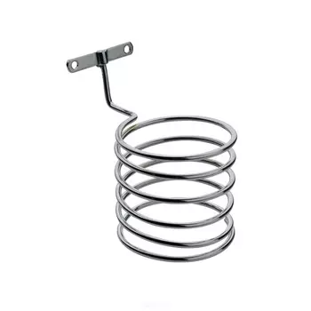 Sibel, Фенодержатель пристенный металлический в форме спирали, 1 шт