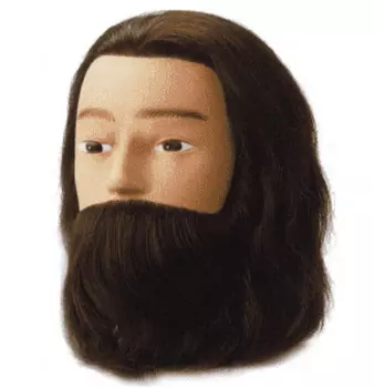 Sibel, Голова учебная с бородой и усами, 1 шт
