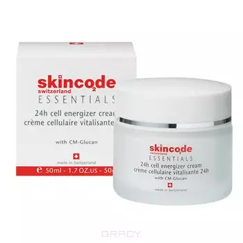 Skincode, Энергетический клеточный крем "24 часа в сутки" Essentials, 50 мл