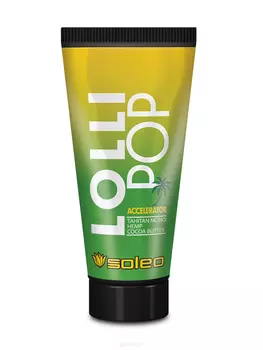 Soleo, Бронзатор с ускорителем загара Lolli Pop, 150 мл