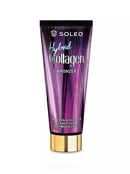 Soleo, Гибридный коллагеновый бронзатор для загара Hybrid Collagen Bronzer, 15 мл