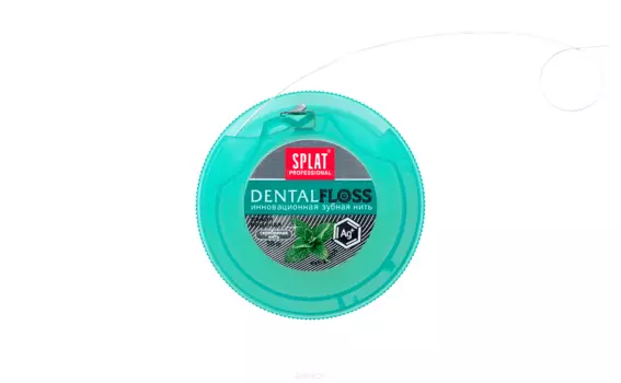 Splat, Зубная нить "Волокна серебра", 30 м
