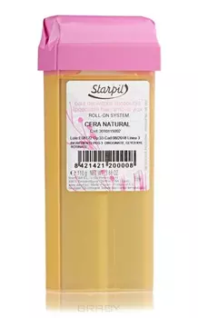Starpil, Воск в картридже Натуральный для тонких и ослабленных волос, 110 гр