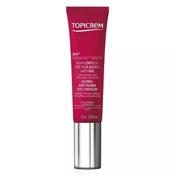 Topicream, Глобальный антивозрастной крем для контура глаз, 15 мл