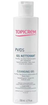Topicream, Очищающий гель для тела и кожи головы PV/DS, 200 мл Очищающий гель для тела и кожи головы PV/DS, 200 мл