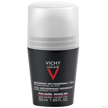 Vichy, Дезодорант против избыточного потоотделения Homme, 50 мл