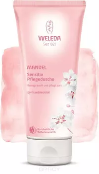 Weleda, Деликатный крем для душа, 200 мл