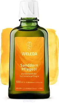 Weleda, Питательное облепиховое масло, 100 мл