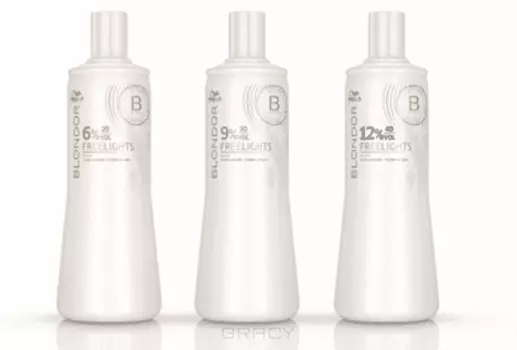 Wella, Оксигент Freelights 6, 9, 12%, 1 л, 9%, 1 л