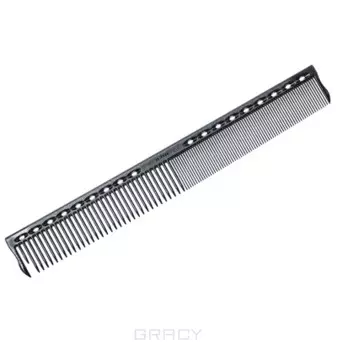 Y.S. Park, Расческа для стрижки карбон YS-345 (2 цвета), 1 шт, Белая