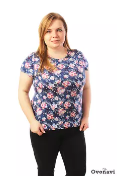 Футболка женская Ovonavi-1594