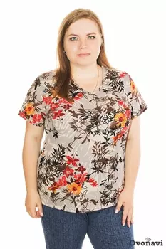 Футболка женская Ovonavi-1597