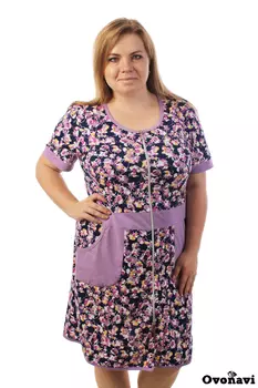 Халат женский Ovonavi-1398