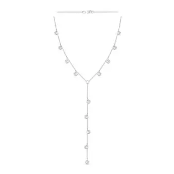 Колье серебряное iv75469 45