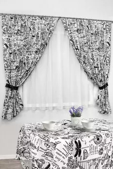 Комплект штор iv65095 (рогожка) 150х180