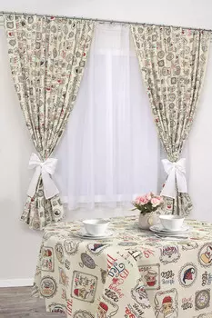 Комплект штор iv67518 150х180