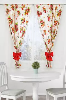 Комплект штор iv72476 (рогожка) 180х300