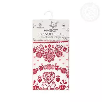 Набор из 2 кухонных полотенец iv67344 45х60