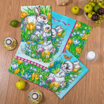 Набор из 3 кухонных полотенец iv20565 45х60