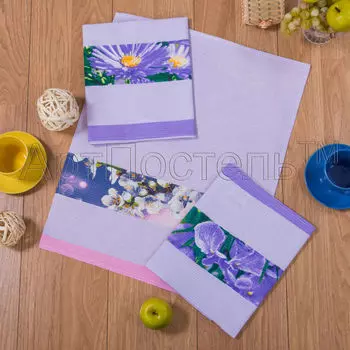 Набор из 3 кухонных полотенец iv20571 45х60