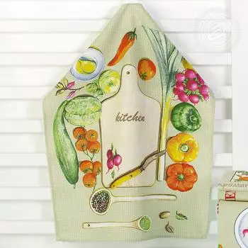 Набор из 3 кухонных полотенец iv36341 45х60