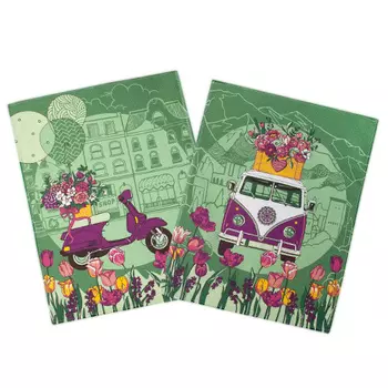 Набор кухонных полотенец iv62730 (упаковка 2 штуки) 45х60