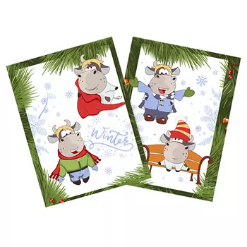 Набор кухонных полотенец iv66354 (упаковка 2 штуки) 45х60