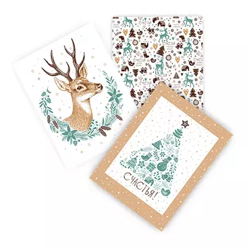 Набор кухонных полотенец iv66361 (упаковка 3 штуки) 45х60