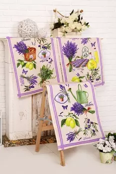 Набор кухонных полотенец iv72913 (упаковка 3 штуки) 48х60