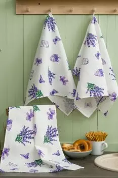 Набор кухонных полотенец iv84142 (упаковка 3 штуки) 48х60