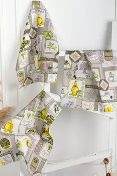 Набор кухонных полотенец iv84384 (упаковка 3 штуки) 48х60