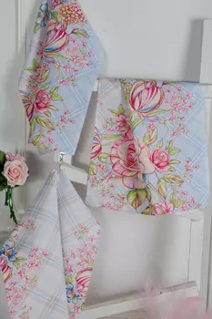 Набор кухонных полотенец iv84422 (упаковка 3 штуки) 48х60