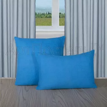 Наволочка махровая на молнии iv36367 (в упаковке 2 шт) 50*70