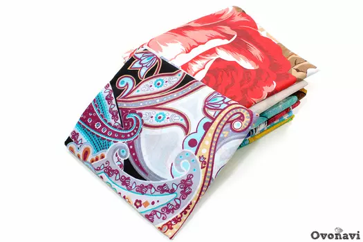 Наволочки поплин в ассортименте Ovonavi-228 (пл. 115 грамм) (в упаковке 2 шт) 70*70