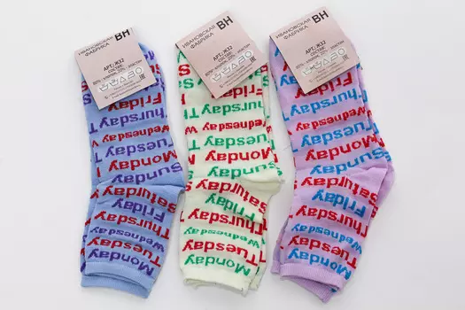 Носки женские iv17596 (упаковка 12 пар) 36-41